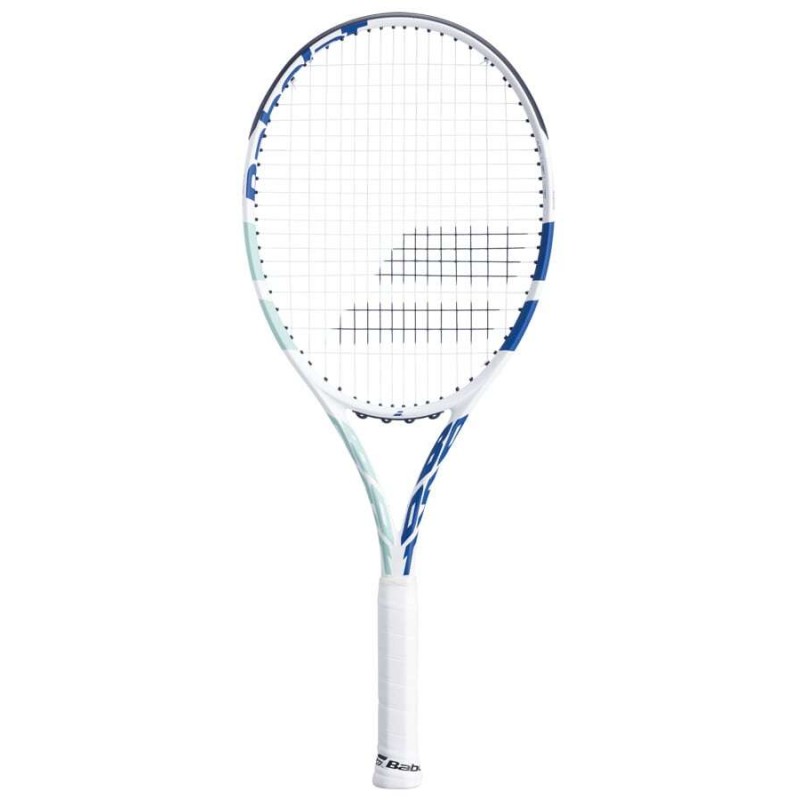 BABOLAT BOOST DRIVE WHITE 105 STRUNG TENNIS RACQUET